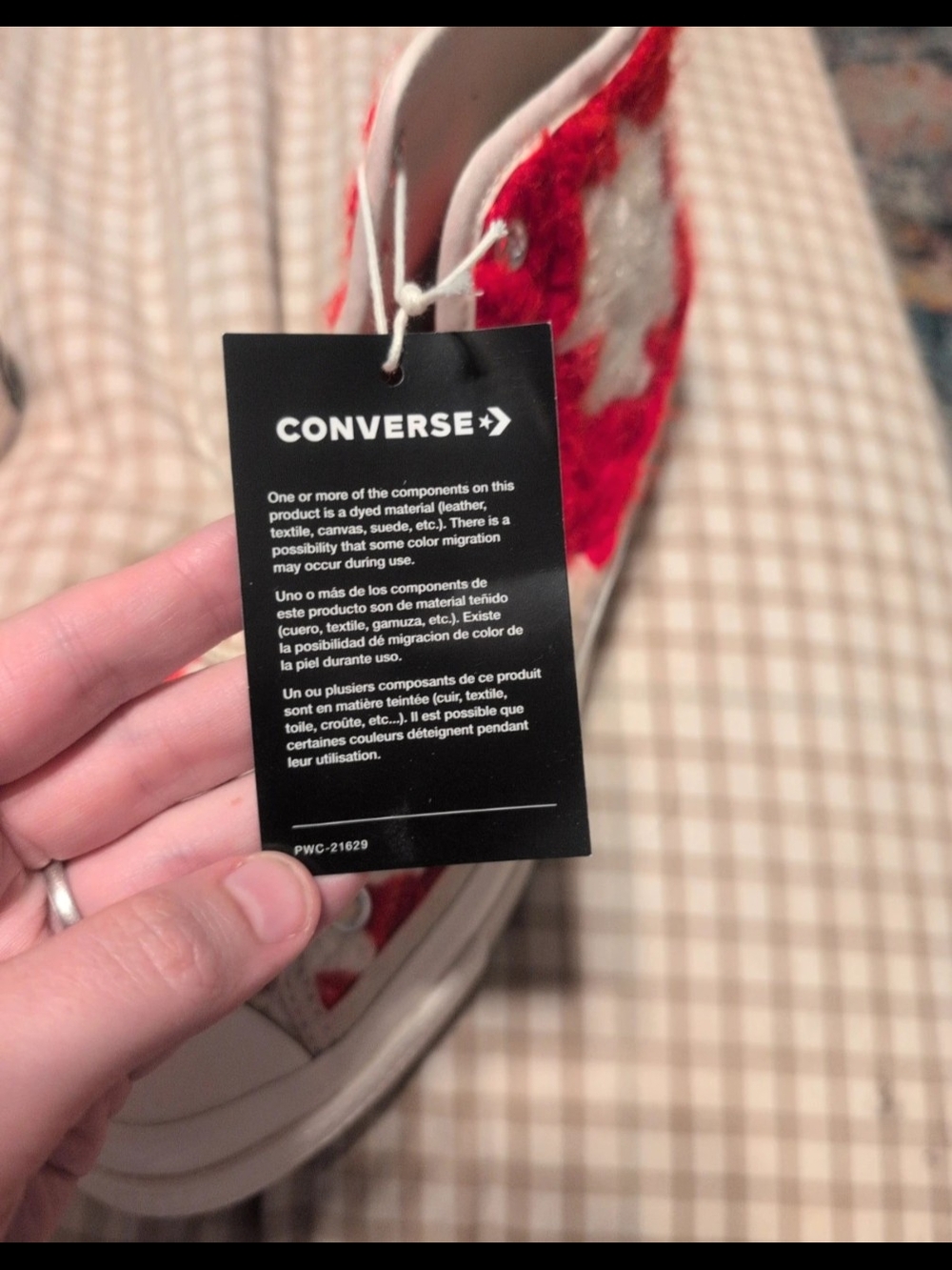 Converse Upcycled Crochet Chuck 70 Highs - Picture 5 of 7